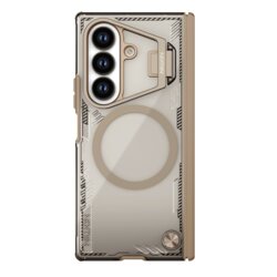 Husa Samsung Galaxy Z Fold7 Nillkin Iceblade Prop Magnetic, cu decupaj camera, maro