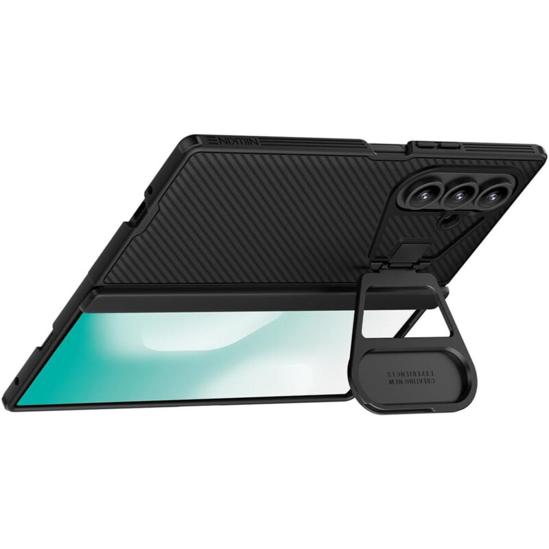 Husa Samsung Galaxy Z Fold7 Nillkin CamShield Pro Magnetic, negru