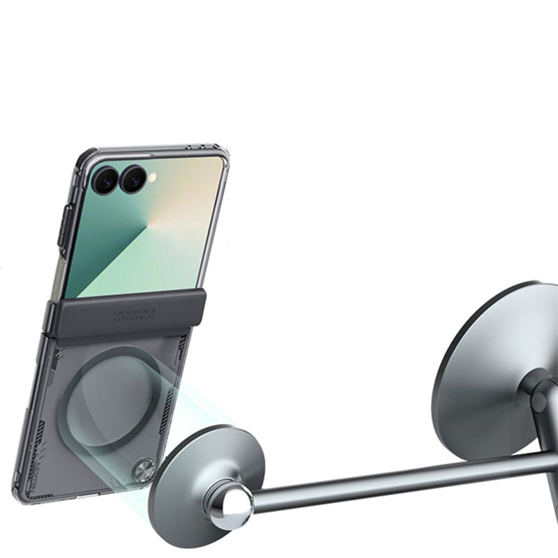 Husa Samsung Galaxy Z Flip7 Nillkin Iceblade Magnetic, maro