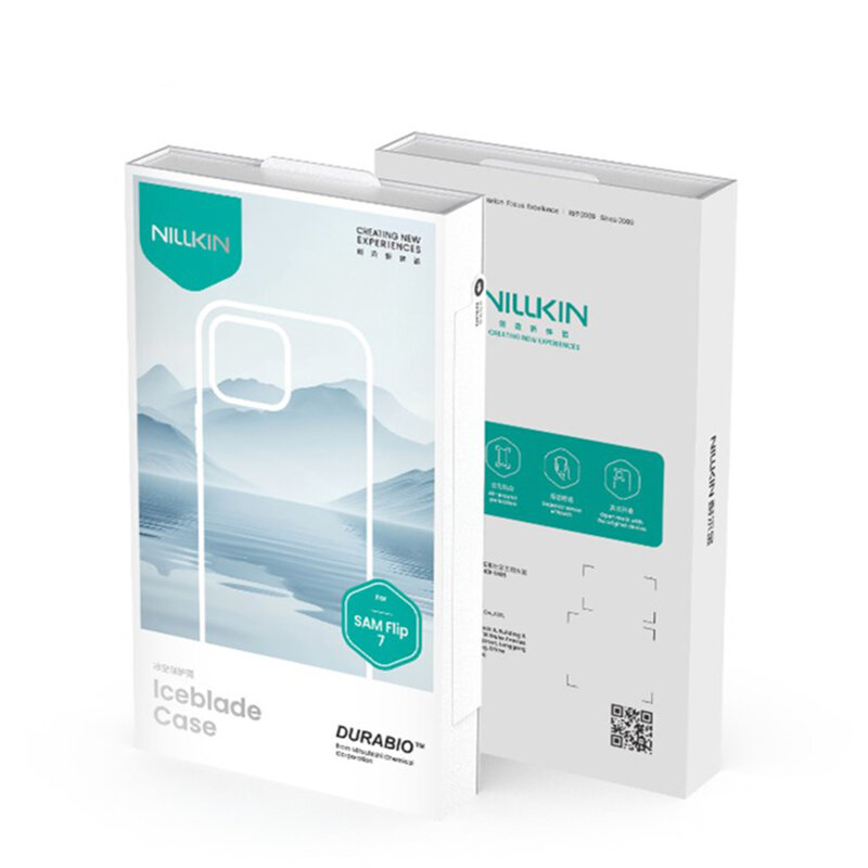 Husa Samsung Galaxy Z Flip7 Nillkin Iceblade, negru