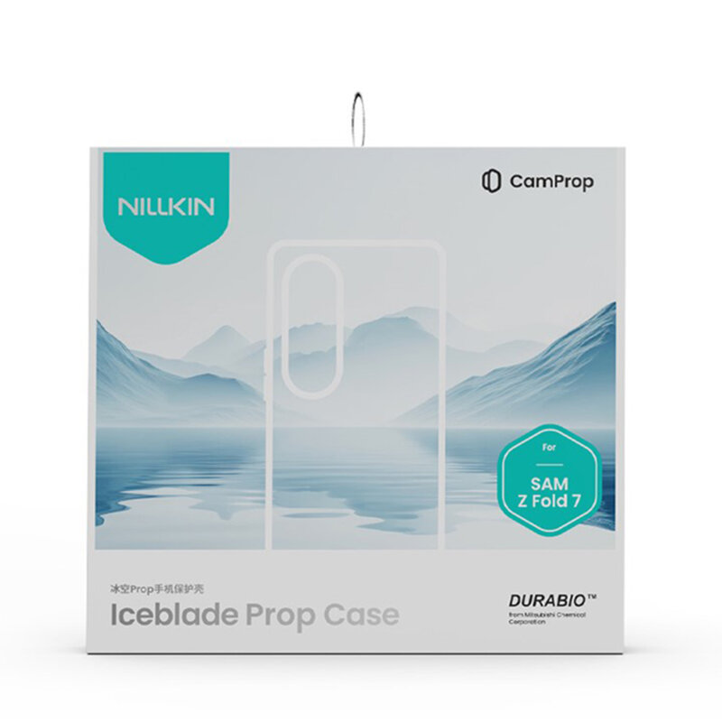 Husa Samsung Galaxy Z Fold7 Nillkin Iceblade Prop Magnetic, cu decupaj camera, gri