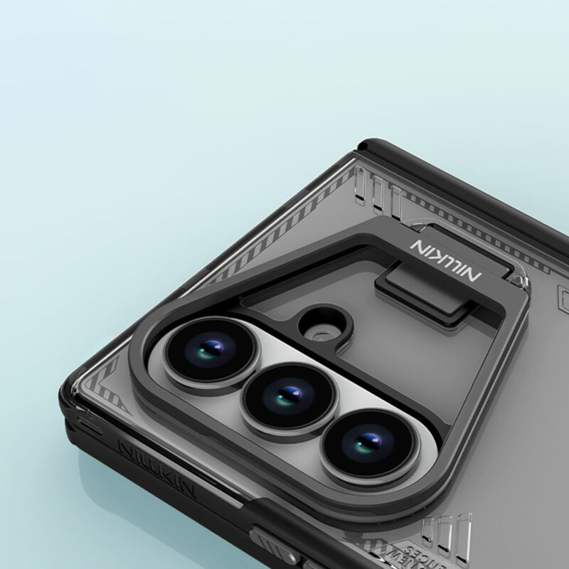 Husa Samsung Galaxy Z Fold7 Nillkin Iceblade Prop Magnetic, cu/fara decupaj camera, negru
