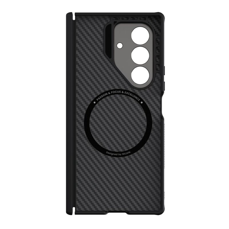 Husa Samsung Galaxy Z Fold7 Nillkin CarboProp Magnetic, cu/fara decupaj camera, negru
