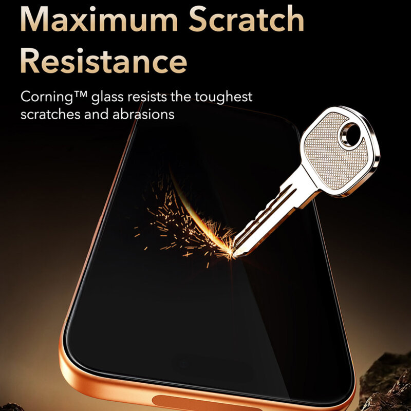 Folie sticla iPhone 18 Pro Max ESR Armorite Pro UltraFit, negru