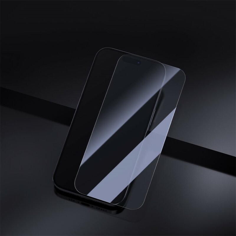 Folie sticla iPhone 16 Pro Max Nillkin H+Pro Anti-Explosion Glass cu aplicator, transparenta