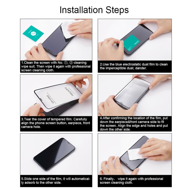 Folie sticla Xiaomi 15T Nillkin CP+PRO Anti-Explosion, negru