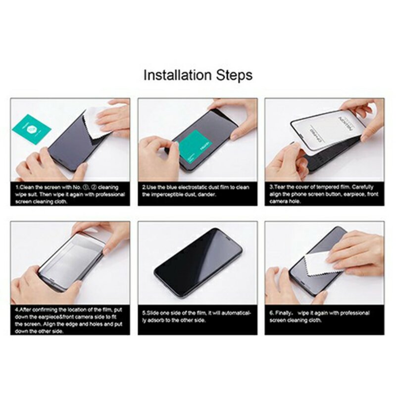 Folie sticla Samsung Galaxy A37 5G Nillkin CP+PRO Anti-Explosion, negru