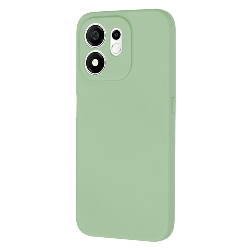 Husa silicon Honor 600 Smart Techsuit SoftFlex, verde deschis