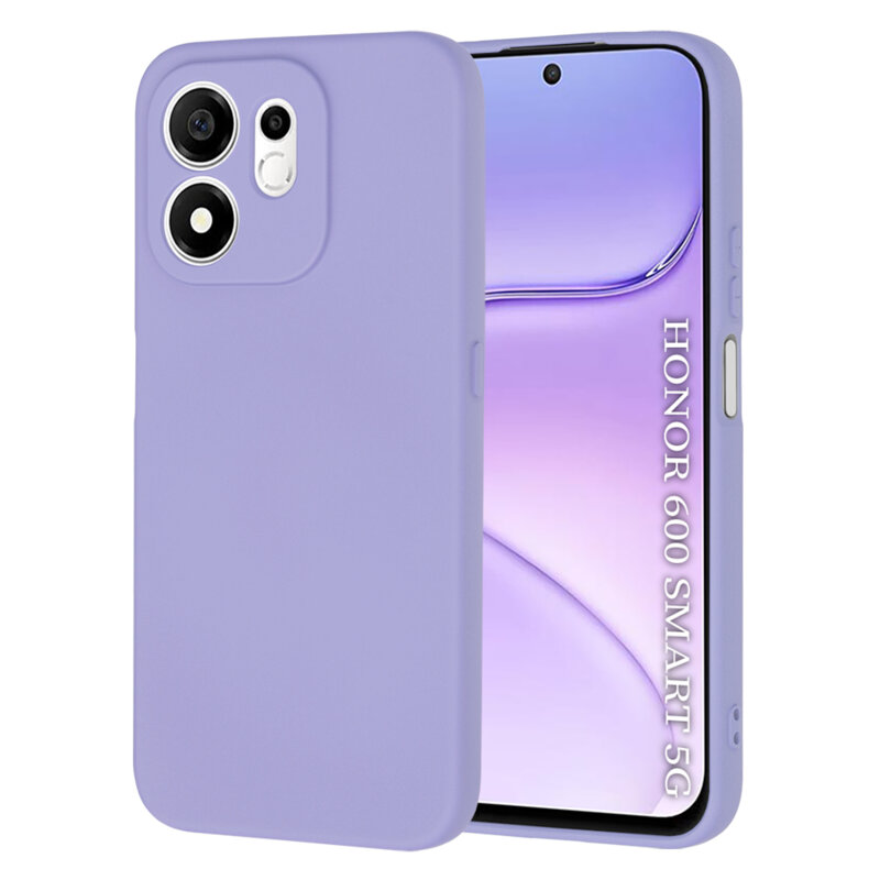 Husa silicon Honor 600 Smart Techsuit SoftFlex, violet