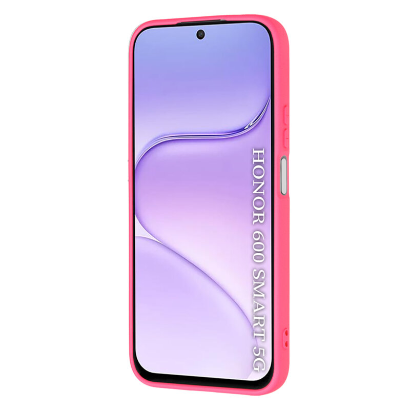 Husa silicon Honor 600 Smart Techsuit SoftFlex, fucsia