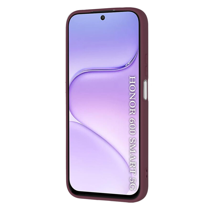 Husa silicon Honor 600 Smart Techsuit SoftFlex, bordo
