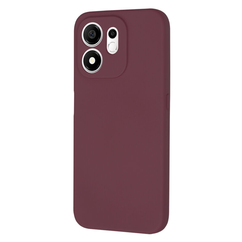 Husa silicon Honor 600 Smart Techsuit SoftFlex, bordo
