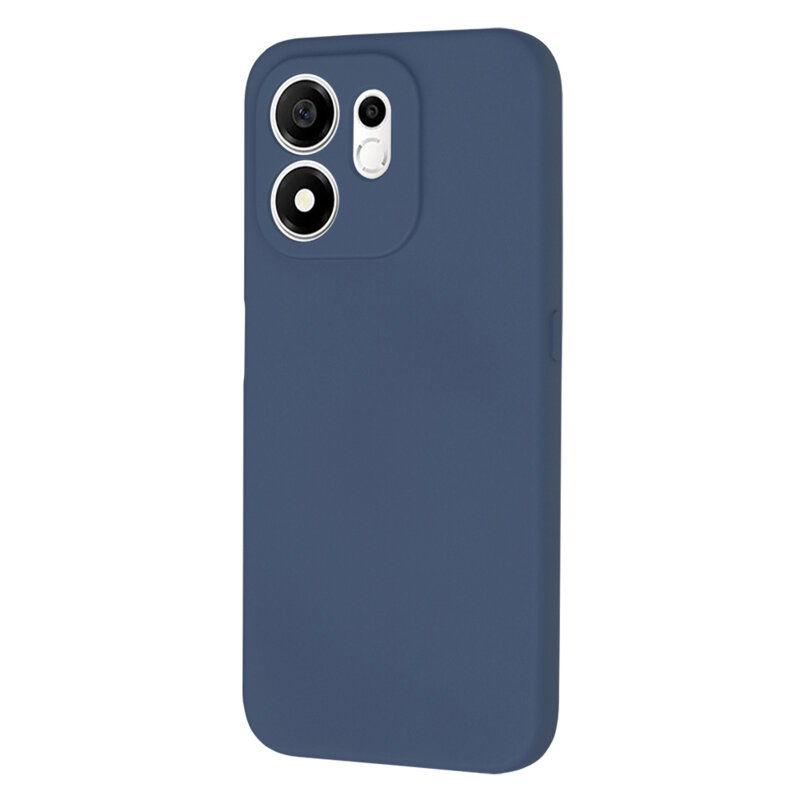Husa silicon Honor 600 Smart Techsuit SoftFlex, bleumarin