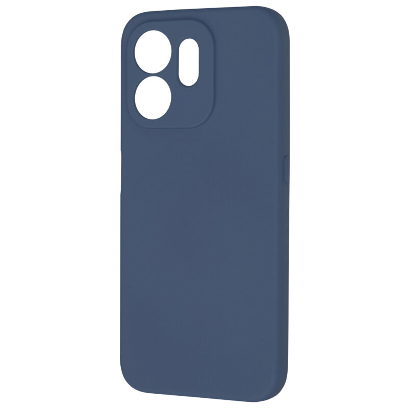 Husa silicon Honor 600 Smart Techsuit SoftFlex, bleumarin