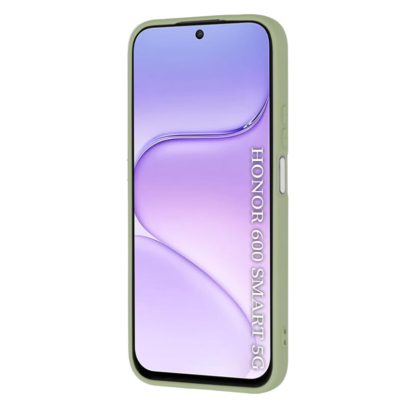 Husa silicon Honor 600 Smart Techsuit SoftFlex, verde