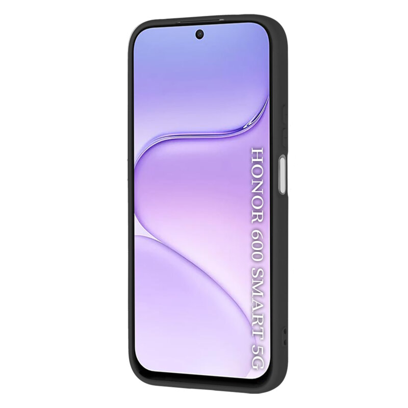 Husa silicon Honor 600 Smart Techsuit SoftFlex, negru