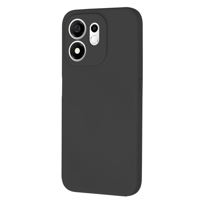 Husa silicon Honor 600 Smart Techsuit SoftFlex, negru