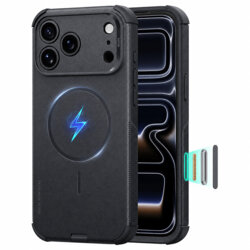 Husa iPhone 18 Pro ESR Cyber Halolock, negru