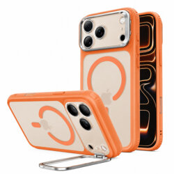 Husa iPhone 18 Pro Max ESR Classic Hybrid HaloLock Kickstand, portocaliu