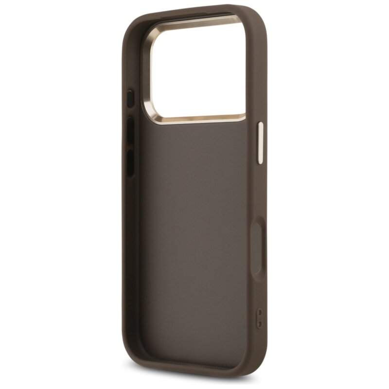 Husa originala Guess iPhone 17 Pro Hardcase 4G Big Classic Logo, maro, GUHCP18L4GMGCBR
