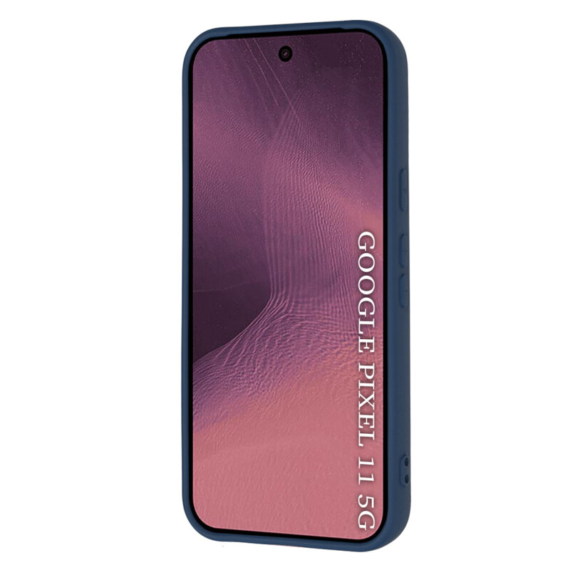 Husa silicon Google Pixel 11 Techsuit SoftFlex, bleumarin
