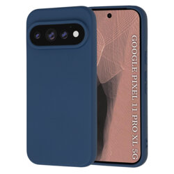 Husa silicon Google Pixel 11 Pro XL Techsuit SoftFlex, bleumarin