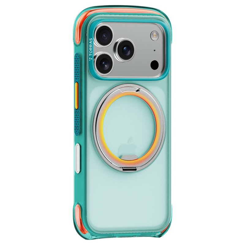 Husa iPhone 17 Pro Torras O3 Air Core, verde