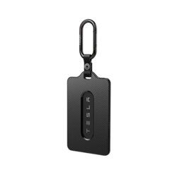 Protectie card-cheie Tesla, husa universala + folie Spigen, negru