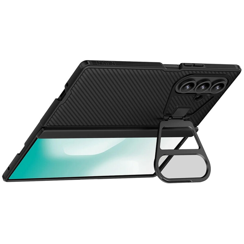Husa Samsung Galaxy Z Fold7 Nillkin CamShield Pro Magnetic, negru