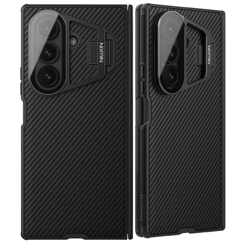 Husa Samsung Galaxy Z Fold7 Nillkin CamShield Pro Magnetic, negru