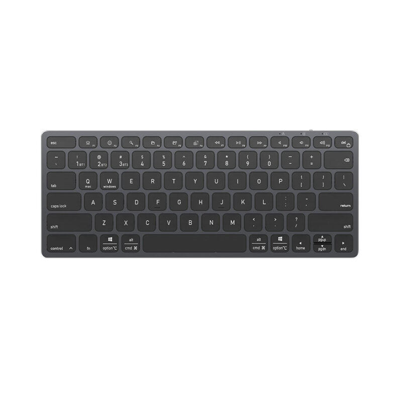 Mini tastatura wireless pentru tableta Type-C, 180mAh Dux Ducis, negru
