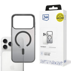 Husa iPhone 18 Pro premium 3mk Matt Case, fumuriu