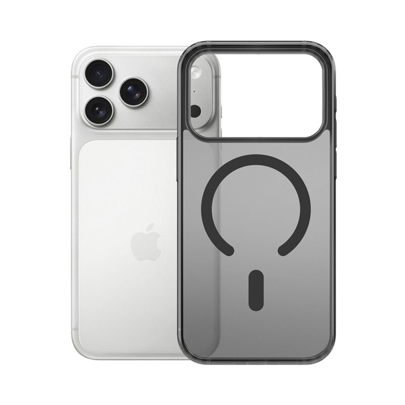Husa iPhone 18 Pro premium 3mk Matt Case, fumuriu