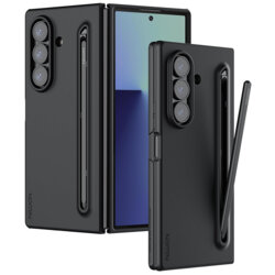 Husa Samsung Galaxy Z Fold7 cu stilou Nillkin Flex Pure, negru