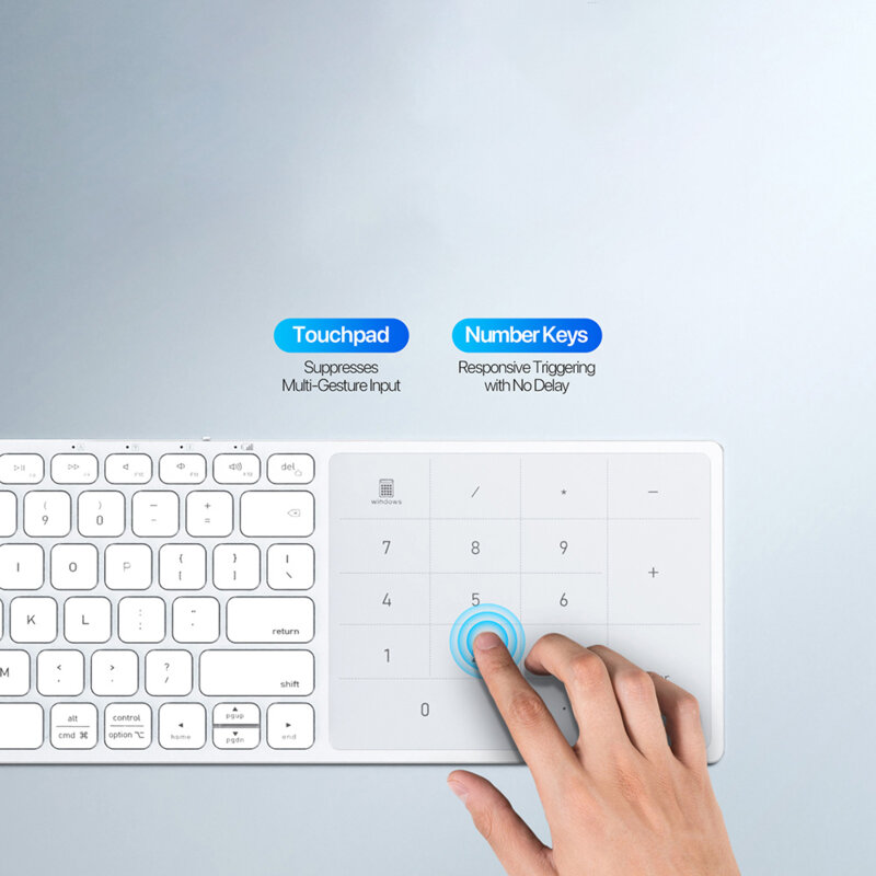 Tastatura universala Bluetooth 500mAh Dux Ducis LK Pro, negru