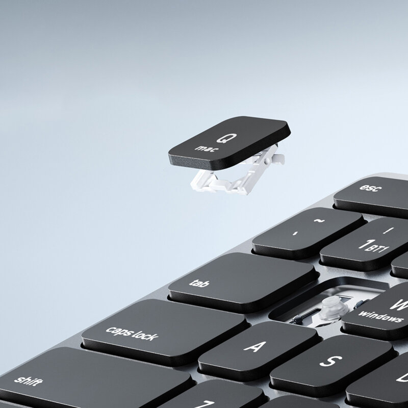 Tastatura universala Bluetooth 500mAh Dux Ducis LK Pro, alb