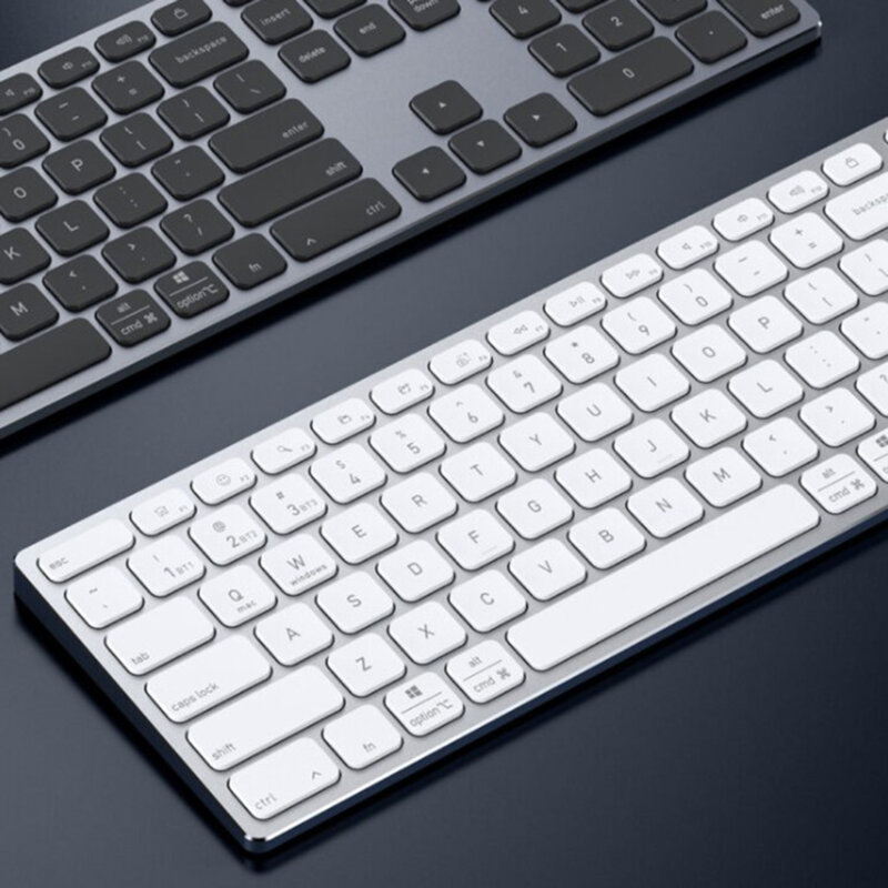Tastatura Bluetooth standard Type-C, 180mAh Dux Ducis LK, alb