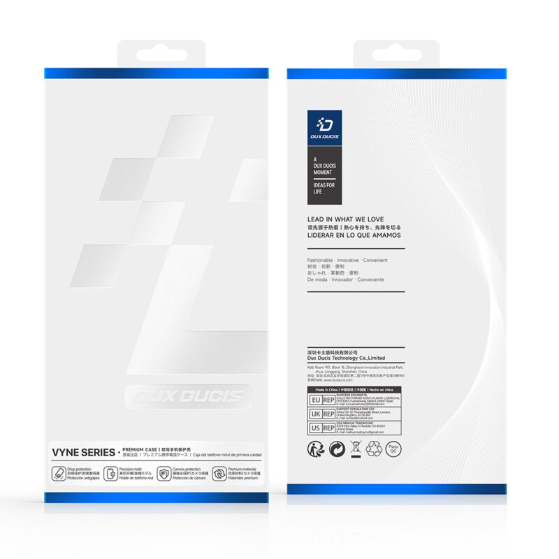 Husa Samsung Galaxy Z Fold8 Dux Ducis Vyne Series, albastru