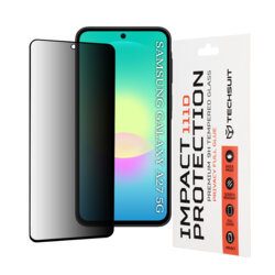 Folie sticla Samsung Galaxy A27 5G Techsuit 111D Privacy Full Glue, negru