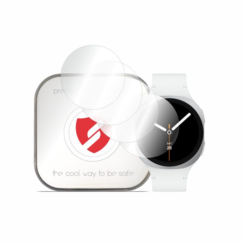 [Pachet 4x] Folie regenerabila premium Samsung Galaxy Watch9 40mm Smart Protection Classic, transparenta