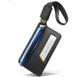 Eticheta bagaj cu inchidere magnetica Spigen LF510, negru