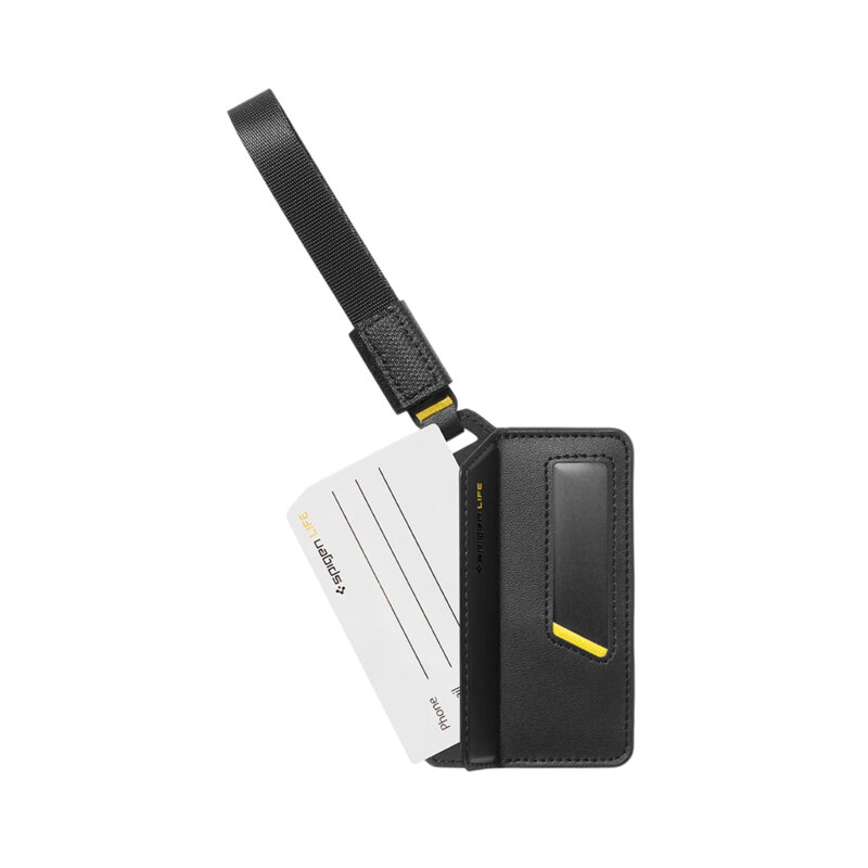 Eticheta bagaj cu inchidere magnetica Spigen LF510, negru