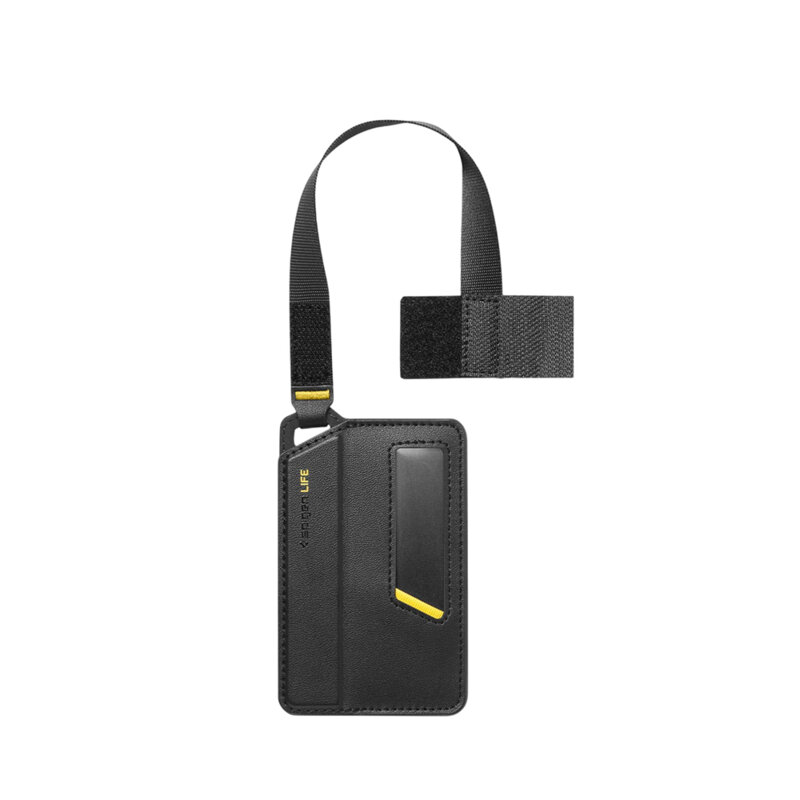 Eticheta bagaj cu inchidere magnetica Spigen LF510, negru