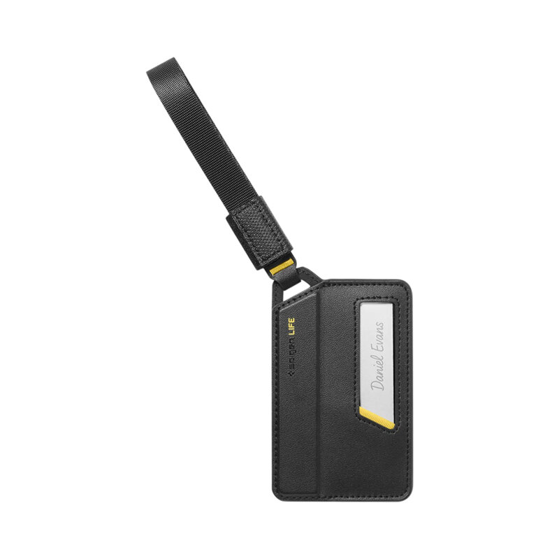 Eticheta bagaj cu inchidere magnetica Spigen LF510, negru