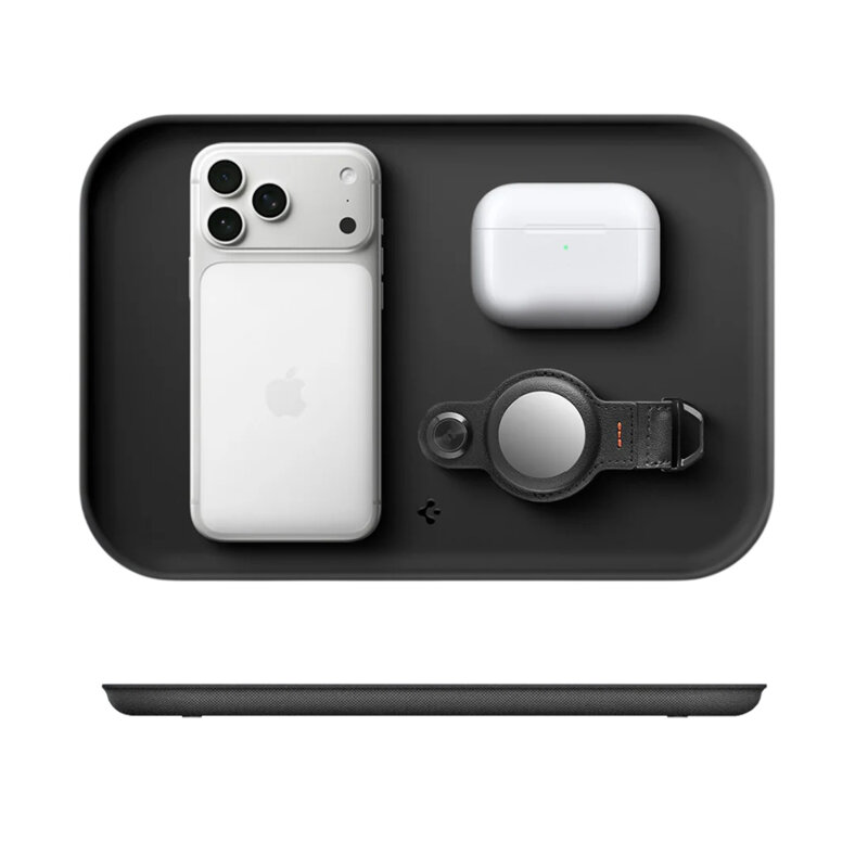 Tava organizatoare accesorii antiderapanta Spigen LD402, negru