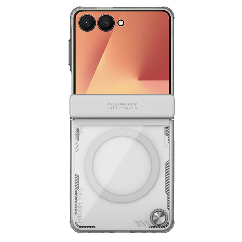Husa Samsung Galaxy Z Flip7 Nillkin Iceblade Magnetic, gri