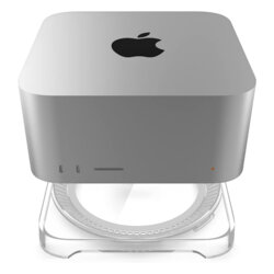 Suport pentru Mac Studio anti-alunecare Spigen LD202, transparent
