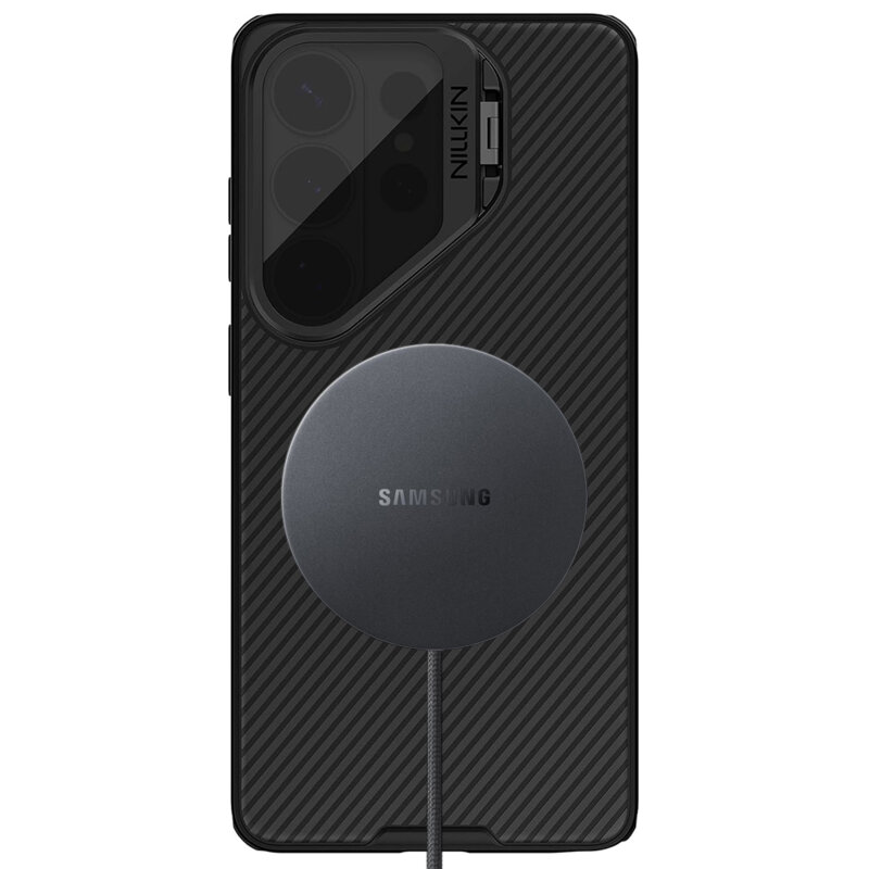 Husa Samsung Galaxy S26 Ultra Nillkin CamShield Prop Magnetic, negru