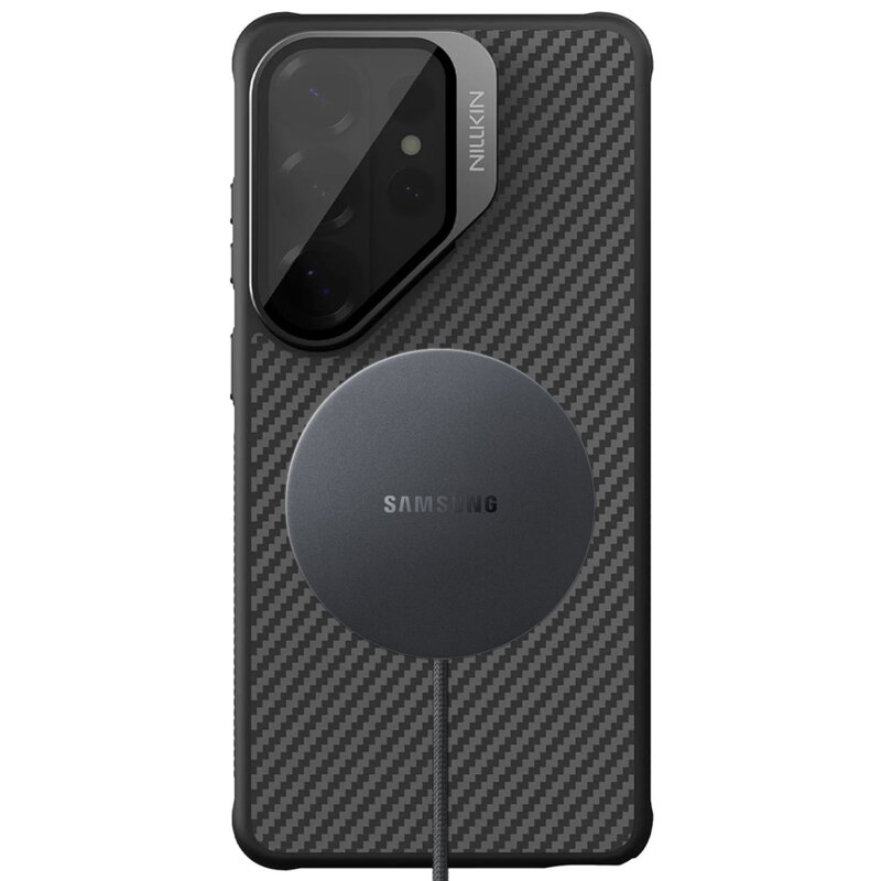 Husa Samsung Galaxy S26 Ultra Nillkin CarboProp Magnetic, negru