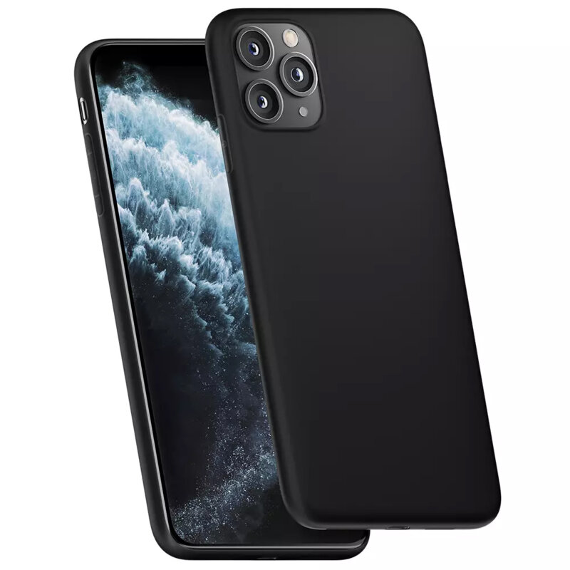 Husa iPhone 18 Pro premium 3mk Matt Case, negru